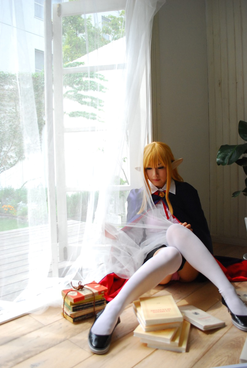 [Cosplay]  Zero no Tsukima - Hot Tiffania Westwood 2